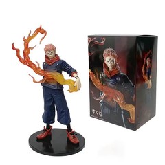 Anime 21cm Jujutsu Kaisen Figure Itadori Yuji Action Figure Model PVC Doll Toys