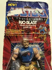 Vintage Rio Blast Moc Motu Masters Of The Universe 1986 Mattel