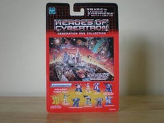 Transformers – Heroes of Cybertron – Gen. One – 2001 – Complete Set of 10 – MOC