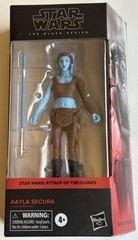 Star Wars Black Series Aayla Secura 6″ Action Figure AOTC 2022 Hasbro New Sealed