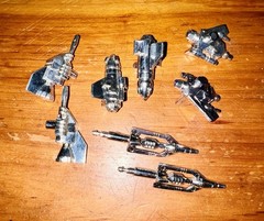 Vintage G1 Transformers Chrome Weapon Lot Original Generation One TF Hasbro