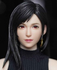 ACG ART Tifa Lockhart 1/6 scale smile Head Sculpture Model Movable Eyes