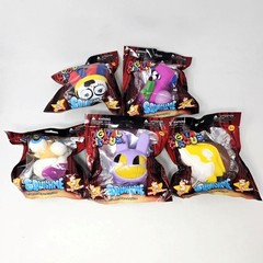 The Amazing Digital Circus SquishMe – Complete Set of 5 Foam Figures in Bags!