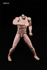 MX02A Muscle body 1/6 European Skin Flexible Male Man Action Figure