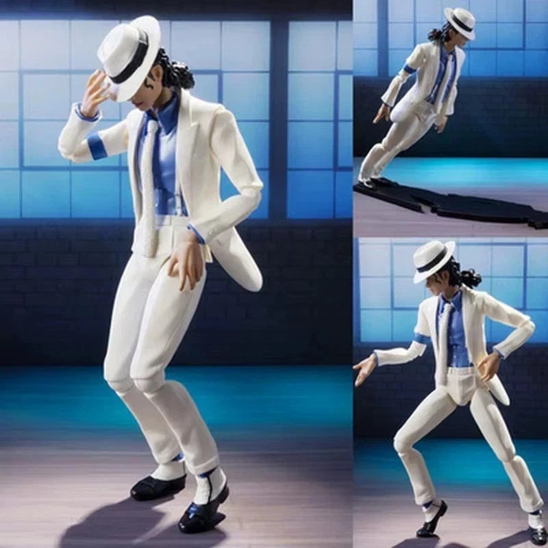 Michael Jackson Smooth Criminal Moonwalk Action Figure Model Toys Michael Jackso