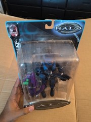 Joyride Studios Halo Series 3 Blue Master Chief with Assault Rifle and Fuel Rod