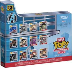 Funko Bitty POP! Collector 12 Pack (2024) AVENGERS INFINITY SAGA Vinyl Figures