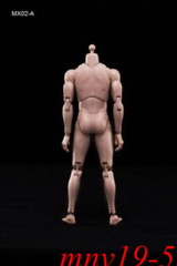 MX02-A 1/6 Europe Skin Male Figure Body Model Toy Fit 12in Head with Neck
