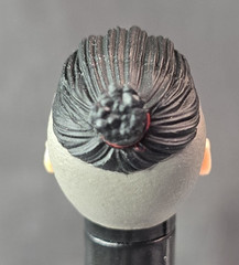 GI Joe Classified Kyle Budo Jesso LOOSE HEAD accessory man bun Custom Fodder