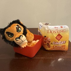 Disney Cutie Cuff Scar The Lion King Disney Lion King Series Open Box, Unused