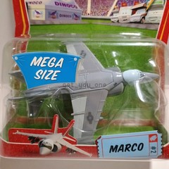 NEW Disney Pixar Cars Race O Rama Marco #2 F/AV-18E Jet Mega Size Plane 1:55