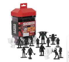Skibidi Toilet Battle Bucket Series One 20 Figures Collectible Figures BRAND NEW