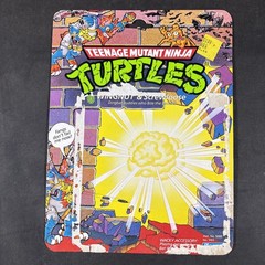 WINGNUT & SCREWLOOSE VINTAGE TMNT NINJA TURTLES FIGURE PLAYMATES 1990 CARDBACK