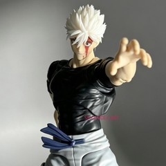 Custom 1/12 Jujutsu Kaisen Gojo Satoru Hair Part For 6″ SHF Toji Fushiguro Body