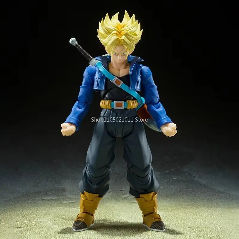 SHF Dragon Ball Z Trunks Figure Super Saiyan Action Figure PVC Model Toy