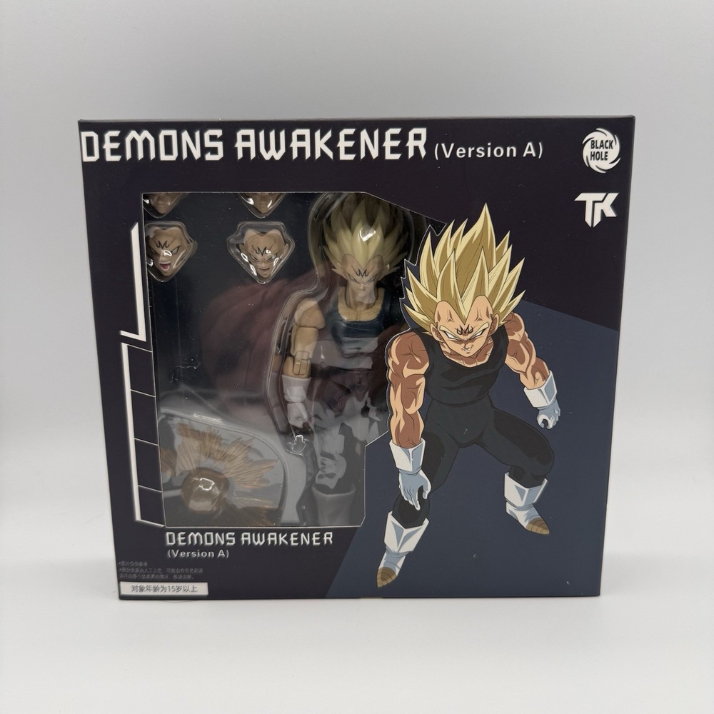 Black Hole & TK Toys Majin Vegeta DEMONS AWAKENER Version A US SELLER IN HAND
