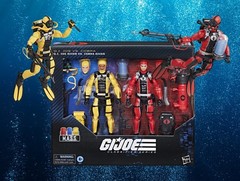 G.I. Joe Classified Series G.I. Joe Diver vs. Cobra Diver 6″ Figures #169 MIB