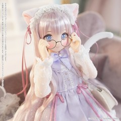 Azone Dreamin Mebae A Gift From M.k Black White Cat 22.5cm/8.8In 1/6 Full Set