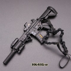 1:6 Scale HK416 M4 Assault Rifle Weapon Gun 12” Action Figure Soldier Plastic