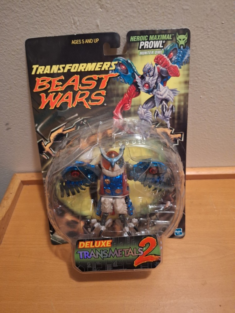 Transformers Beast Wars Heroic Maximal Prowl Hunter Owl Deluxe Figure