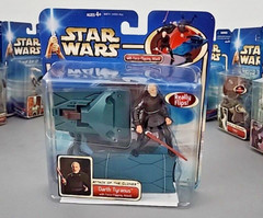 UNOPENED Darth TYRANUS Force Flipping Attack 2001 Hasbro Star Wars AOTC + GIFTS