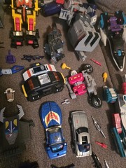 Vintage Transformers Lot Pieces And Weapons None Are Complete NO RETURNS