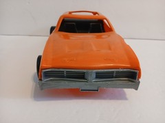 Vtg Mego Dukes of Hazzard General Lee Plastic Toy Model Car Damaged Incomplete