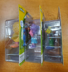 3 Pks of 2: Sesame Street Characters Cookie Monster/Big Bird Elmo Bert/Ernie F