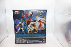Marvel Legends Battle Damaged Spider-Man Figure New MTG Exclusive Card