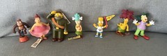 58x Simpsons Figures Set Bundle Season 1 2 3 4 5 6 20 years Simpson RARE Tags
