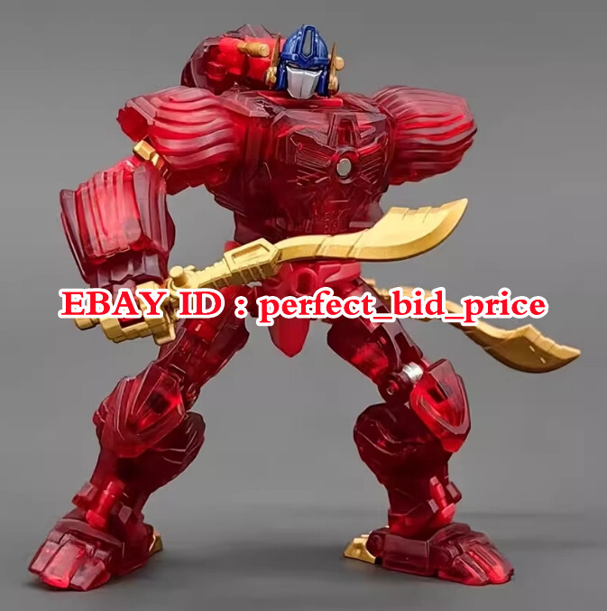 New Deformabl Robot Optimus Primal Maximal Caesar RT-01R Red Action Figure Toys