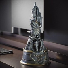 Expedition 33 Monolith Clair Obscur Inspired Statue Dark Fantasy Gamer Display
