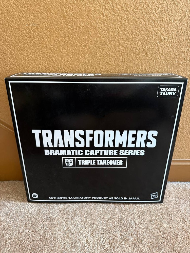 *NEW* DRAMATIC CAPTURE SERIES TRIPLE TAKEOVER Takara Tomy Transformers Starscrea