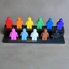 Pride Tribute Set – 11 Custom Monochrome Figures