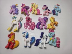 My Little Pony Mini Figures Lot of 13 Hasbro MLP Miniature Spoiled Milk Cadance
