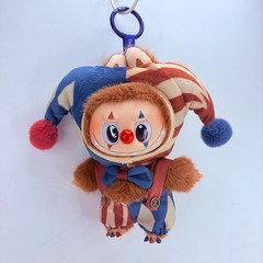 POP MART Why So Serious Series Labubu Pendant Plush Toy Doll – Juggling Clown