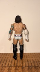 CM PUNK WWE MATTEL CUSTOM 2007-2008 ECW FIGURE ROOTED HAIR