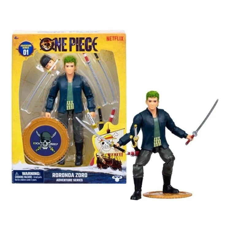 ONE PIECE Roronoa Zoro Netflix “Adventure Series 01” Action Figure Collection