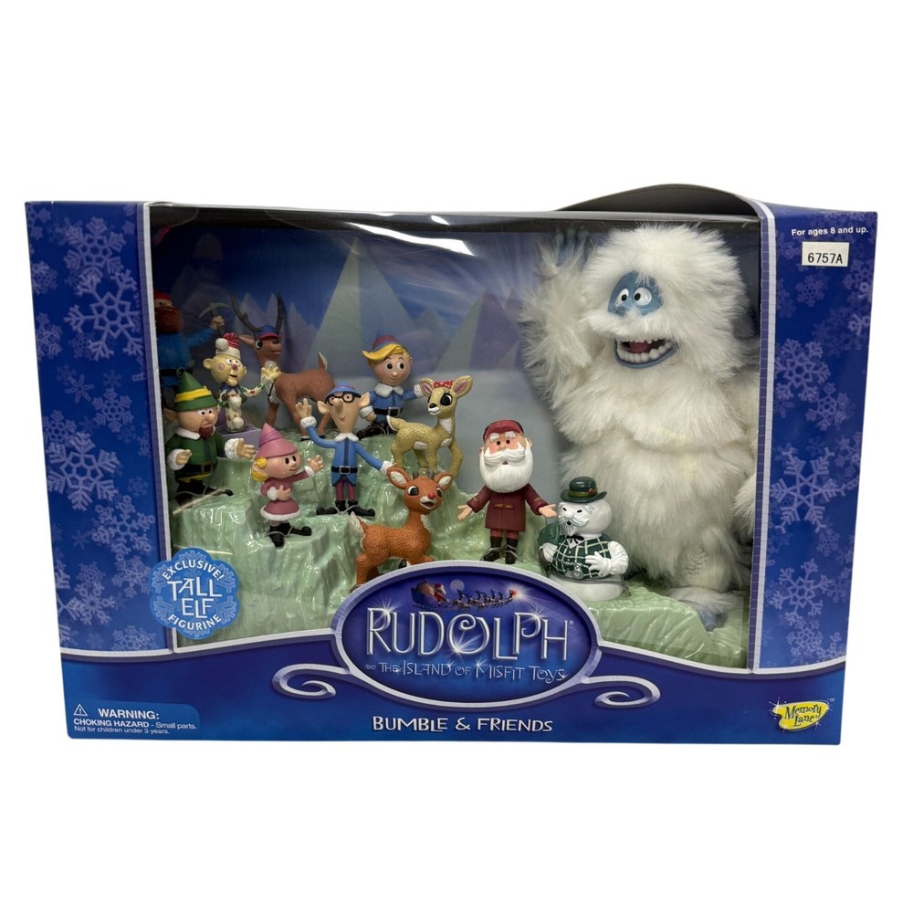 Rudolph and The Island Of Misfit Toys Bumble & Friends with Exclusive Tall Elf