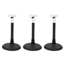 3pcs 1/6 Action Figure Stand Base Holder for Hot Toys Phicen Doll Display C Hook