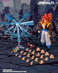 IN STOCK Demoniacal Fit Savage Duo Dragon Ball SSJ4 Gogeta Action Figure Figurin