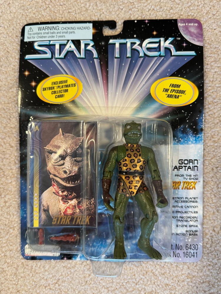 Star Trek Gorn Captain 1997 MOC MOSC 16041 Playmates