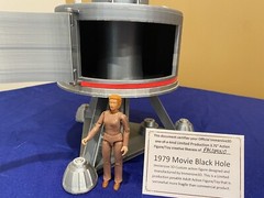 1979 Vintage Style Fan Made Palomino Space Ship 3.75” Scale MEGO Black Hole