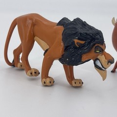 Vintage The Lion King Scar,Timon & Pumbaa PVC Figure Cake Topper Applause Disney