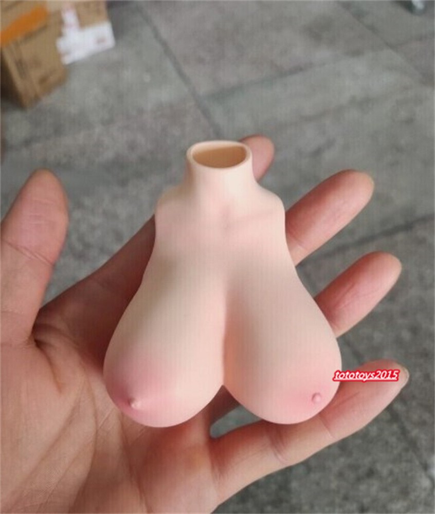 1:6 Normal Skin Big Breast Bust Kits Cover Fit 12” Female PH TBL Figure Body