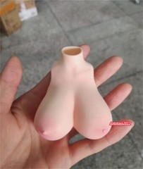 1:6 Normal Skin Big Breast Bust Kits Cover Fit 12” Female PH TBL Figure Body
