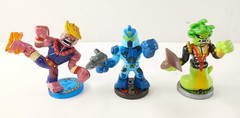Legends of Akedo MR SPLITS FANTOMU HI-ASHI MISS SLITHER HYPERLOCK Toy Figure Lot