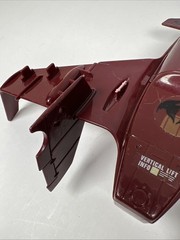 1986 GI Joe Cobra Terror Drome Firebat Jet Plane Incomplete Damaged For Parts
