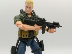 Custom 1:12 Scale HK 416 Assault Rifle 2pc Set for 6″ GI JOE Classified Figures