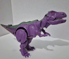 Vintage Megatron Transformers Beast Wars Ultra Class Figure 1995 T-Rex Purple 11